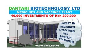 Diaspora Kenyans Join Dr. Endege in Medicines & Vaccines Production