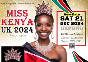 Miss Kenya UK Pageant, 21st Dec 2024.